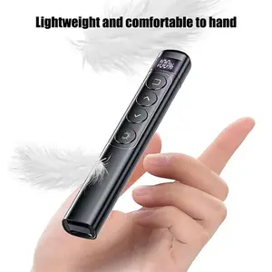 Wireless RF 2.4GHz Laser Pointer Pen, Slide Clicker for Powerpoint Presentations, Light Control, Ultra-Link Presentation Tool, Wireless Presenter Remote
