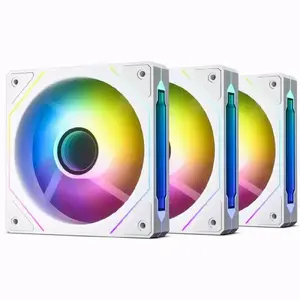 10 ARGB PC Case Fans Kit 120mm w  Controller 6 Reverse + 4 Standard High Airflow RGB Cooling