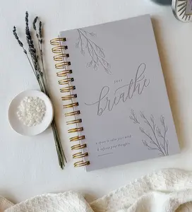 Just Breathe // Anxiety Journal diary notebook Just Breathe // Anxiety Journal diary notebook