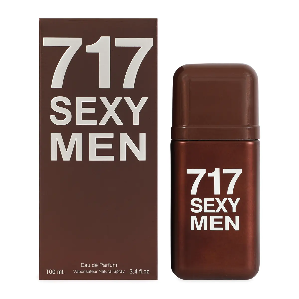 717 Sexy Men Eau de Parfum 100ml for Men - 3.4 fl oz Natural Spray Perfume
