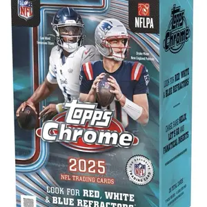 2025 Topps Chrome Football Blaster Box