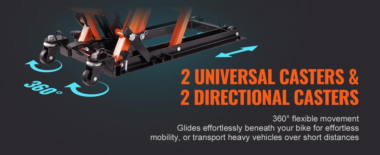 VEVOR Hydraulic Motorcycle Jack Stand, TikTokShopBlackFriday, 1500 LBS ATV Scissor Lift Jack, 4.7"-15" Scissor Lift Jack Stand with 4 Wheels, Hydraulic Foot-Operated Hoist Stand for Motorcycle ATV UTV Powersports VEVOR Hydraulic Motorcycle Jack Stand, TikTokShopBlackFriday, 1500 LBS ATV Scissor Lift Jack, 4.7"-15" Scissor Lift Jack Stand with 4 Wheels, Hydraulic Foot-Operated Hoist Stand for Motorcycle ATV UTV Powersports