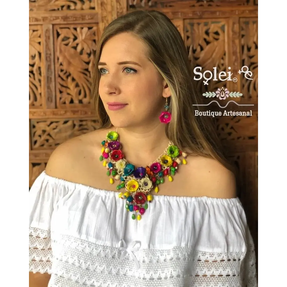Set Collar de Palma Corto