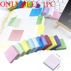 Self Adhesive Colored Sticky Notes Memo Pads for School Office Home Reminder Writing Planning Stationery Supplies Sticky Notes