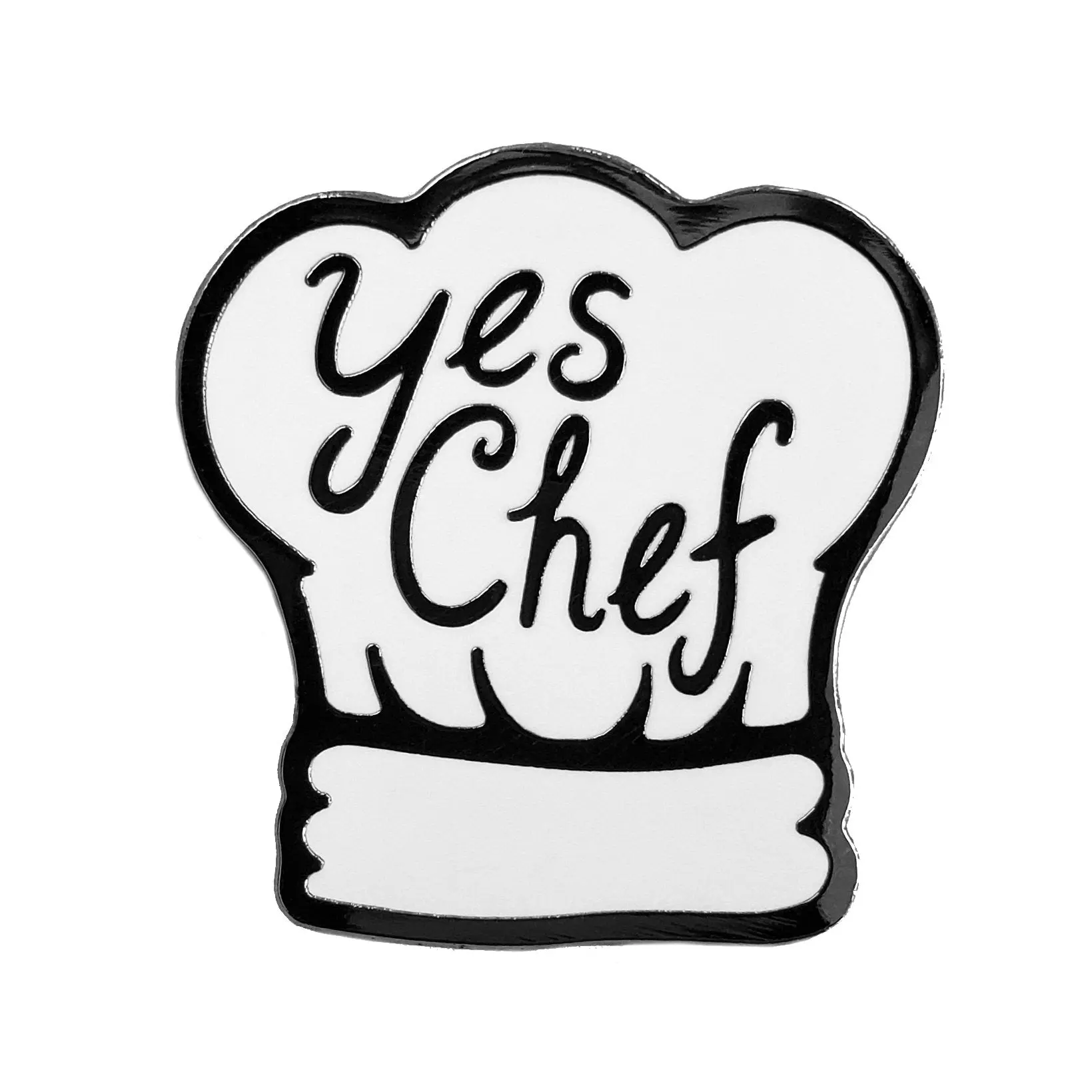 Yes Chef Hard Enamel Pin Yes Chef Hard Enamel Pin