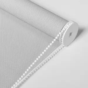 Light Filtering Roller Shades for Windows 5% Openness Solar Shades UV Protection Light Filtering Blinds Light Diffusion Thermal Insulated Window Blinds for Home Office Bedroom,Grey