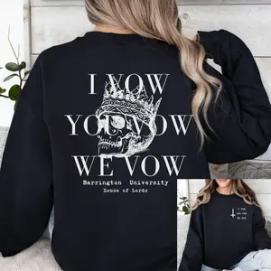 LORDS Series Sweatshirt, I Vow You Vow We Vow Hoodie, Lords, Bookish Merch, Books, Dark Romance, Booktok, Gildan Sweater