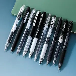 10pcs Neutral Pen Set, Rollerball Pen Set, Aesthetic Pens, Office Stationery Supplies, Student Writing Tools, Smooth Ink Flow, Ideal for Notebooks, Files, School Gifts