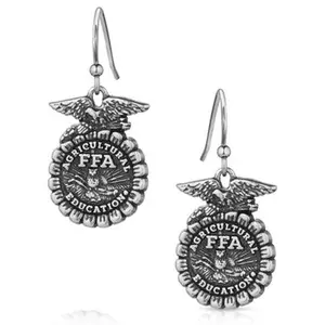 Montana Silversmiths FFA Emblem Earrings ER5883