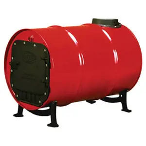 212 MAIN BSK1000 Cast Iron Barrel Stove Kit, Outdoor Portable Stove for Home and Festive Use