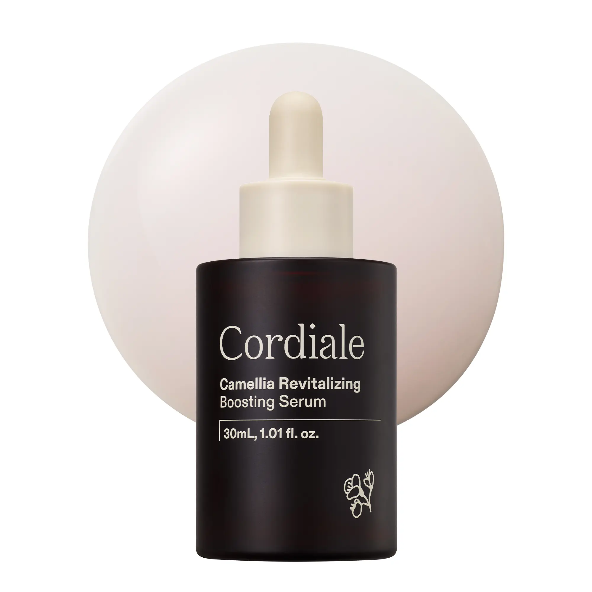 Cordiale Camellia Revitalizing Boosting Serum, Korean Peptide Anti Aging Face Serum with Niacinamide and Ceramide, Dark Spot and Wrinkle Care, Fragrance-Free for Sensitive Skin, Glass Skin K-Beauty Glow, 1.01 fl oz