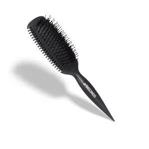 H2PRO GOMCOMb DOKKAEBI DETANGLE AND CURL HAIR BRUSH - BLACK - GCDO03 - PROFESSIONAL HAIR BRUSH