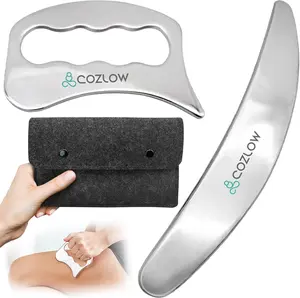 COZLOW 2-in-1 Scraper Tool Set – Stainless Steel Scraping Tools for Personal Use