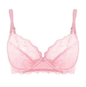 VANEVER Women’s Lace Bra Balconettes Bra with Underwire & Unpadded Cups Comfortable Breathable Non-Chafing Everyday Wear Bra for Women