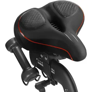 Seat for Peloton  & +, Comfort Seat Cushion Compatible with Peloton, Road or Exercise Bikes, Bicycle Wide Saddle Replacement for Men & Women, Accessories for Peloton
