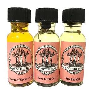 Luck 3 Oil SET for Success, Manifestation of Goals & Good Luck