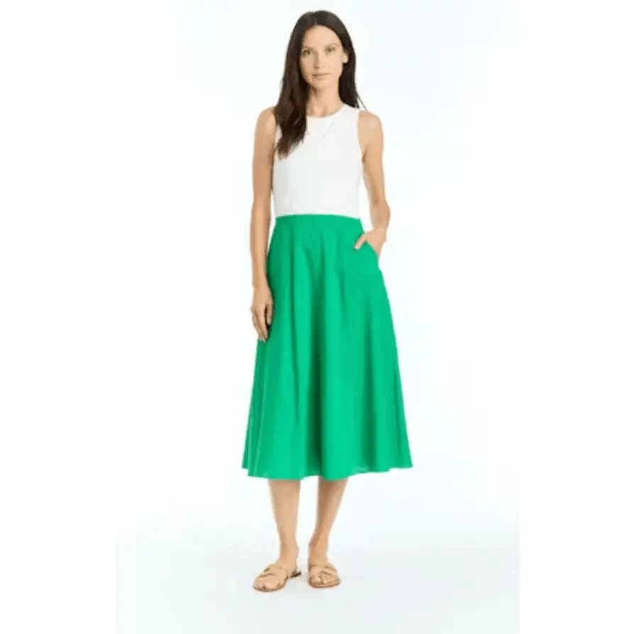 Drew Alaia Skirt in Emerald