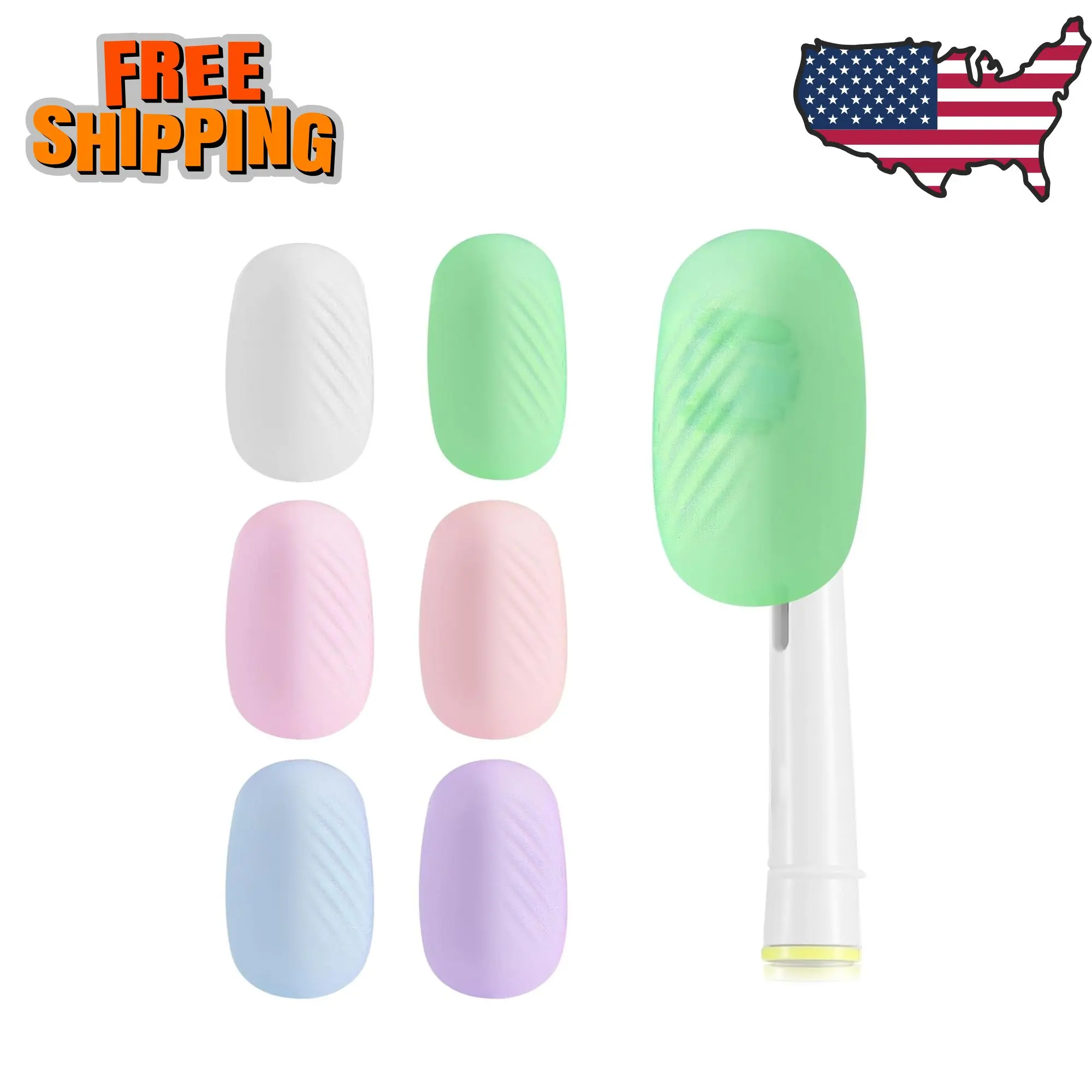 6 Pack Toothbrush Covers, Tooth Brush Cover Cap