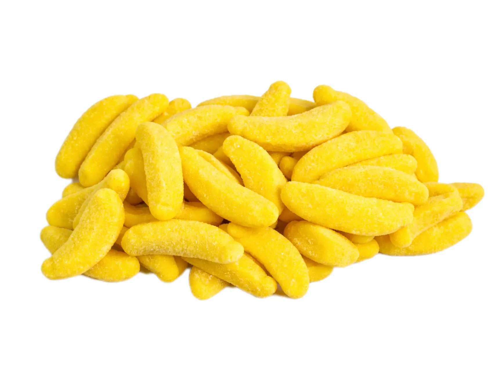1lb Soft & Chewy Banana Gummies Fruit Candy, Sweet Snack for Parties