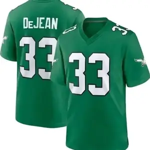 Full Print DeJean #33 Jersey Shirt, America Football Jersey, Sport Clothing, Football Uniform, Jersey For Football Fans, Gift for him Y