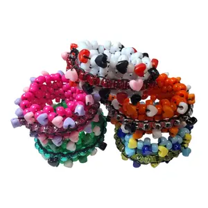 Mini Rotator Cuff Handmade-to-Order Lot of 5 Colorful Beaded Bracelets Buy One Or All 5 Your Choice