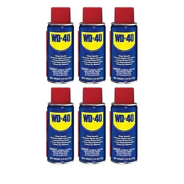 WD-40  Original Formula, Multi-Use Product, 2.75 OZ [Pack of 6]