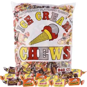 Alberts Fruit Chew Candy 240ct Bag 22.4oz 7 Flavors