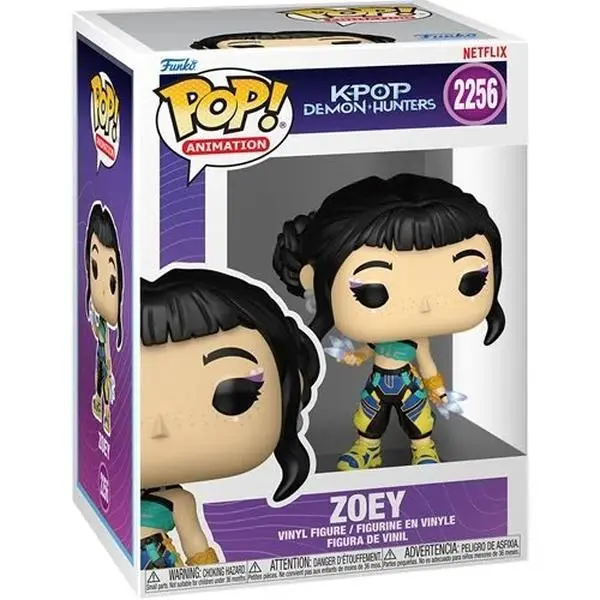 Funko KPop Demon Hunters Zoey Vinyl Figure #2256, Collectible Item for KPop Series Enthusiasts, Collectible Item For Enthusiasts