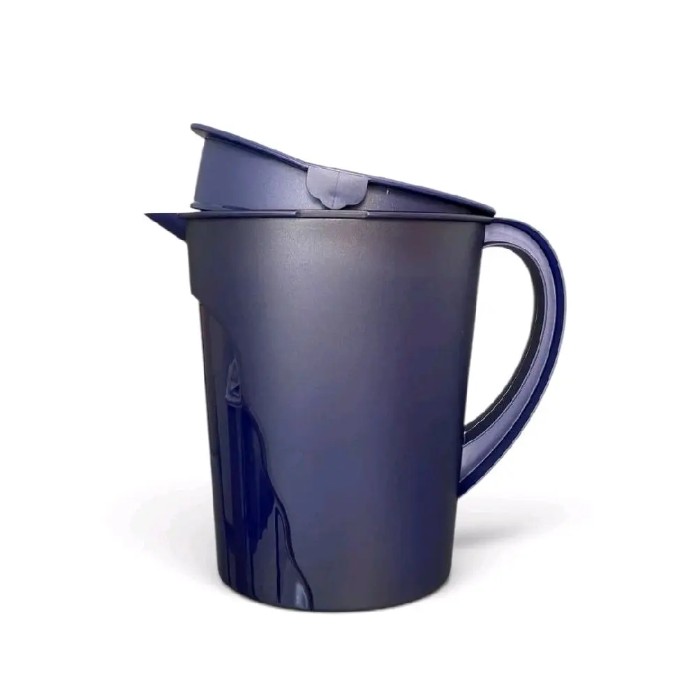 Impressions 1 Gallon Pitcher - 3.7L Purple  Jugswith Easy-Press Cover, Spill-Proof Design, Carry Handle, Roomy Capacity for Refreshing Beverages