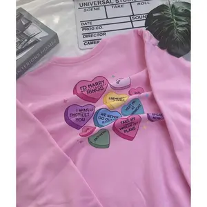 Valentine Heart Sticker Shirt For Fan, Valentine Lyrics Tshirt/Sweatshirt/Hoodie, Valentine Shirt