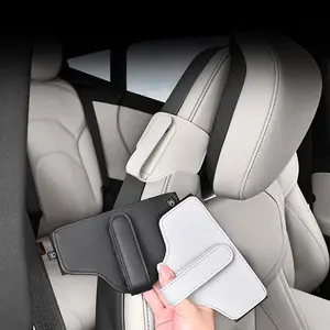 Car Seatbelt Adjuster, Car Sport Seat Anti-Choking Safety Belt Tightener, Interior Modification Accessory for Vehicle Seats