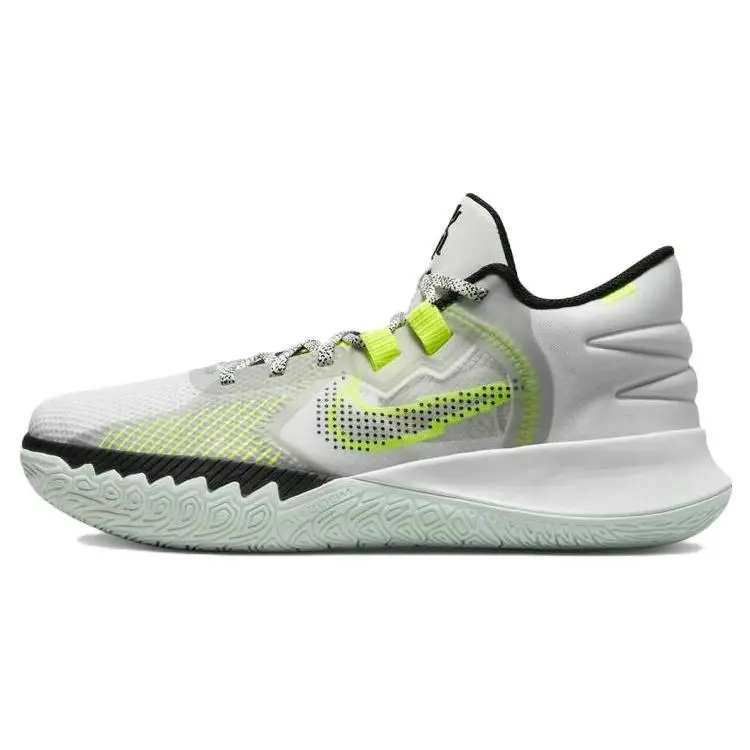 Nike Kyrie Flytrap 5 EP White Volt' Comfort Mid Top Basketball Shoes Men's DC8991-101