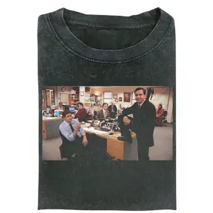 The Office Vintage Graphic Tee, Michael Scott Dwight Schrute Shirt, Funny Sitcom T-shirt, Office Christmas Party Tee, Dunder Mifflin Shirt, Nostalgia TV Show Tee, Gift for Men, Gift for Women
