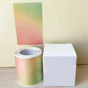 5x8cm Colorful Thermal Sticky Labels, Self-Adhesive Stickers for Barcodes & Addresses, Compatible with M110 Wireless Label Maker, Portable Printer Paper, Thermal Printing Labels