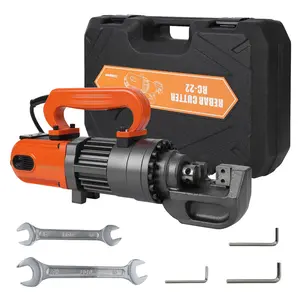 GARVEE 1700W Electric Hydraulic Rebar Cutter, 4-25mm Capacity, 5-Second Cut Time, Models RC-22, RC-20, RC-16 - Efficient and Powerful Rebar Cutting Solution for Construction Projects