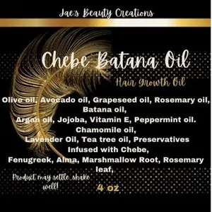 Chebe Batana Hair Growth Oil with Alma Fenugreek Olive Oil for Thick Healthy Hair Moisturizing Haircare with Natural Ingredients