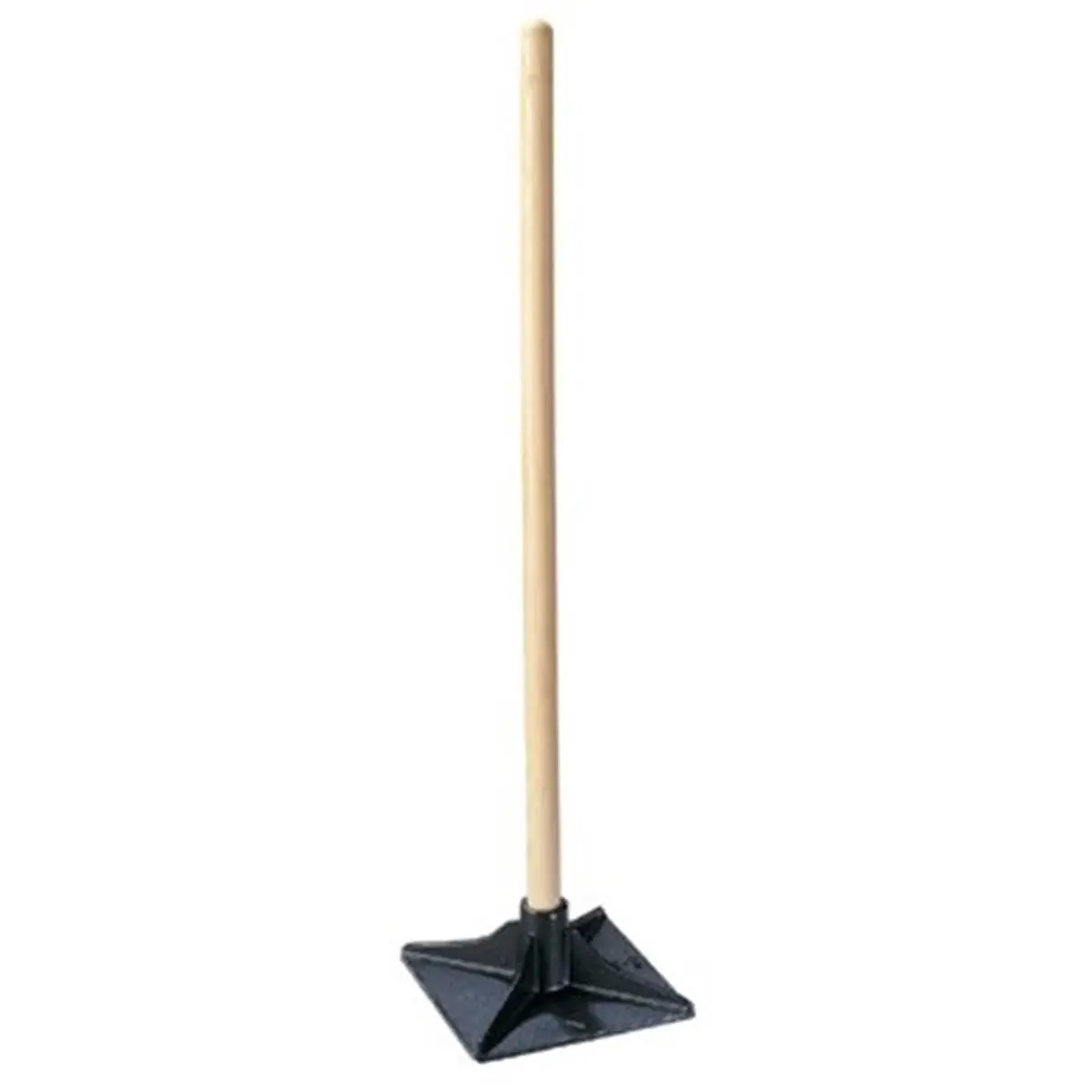 Jackson 212 MAIN Professional Wood Tamper Work Tool - 8x8 Inch Tamper with 42 Inch Ash Handle, 42 Inch Handle