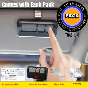 Garage Door Opener Remote,for LiftMaster/Chamberlain/Craftsman Garage Door Opener,Replaces 893MAX/891LM/883LM/877MAX 893LM G953EV-P2 371LM 373LM 890MAX 971LM 973LM