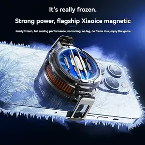 Ice Humvee Magnetic Phone Cooler 2-in-1 Back Clip Semiconductor Refrigeration for Gaming Live Streaming