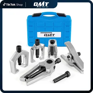 【SummerVibes】Orion Motor Tech 5-in-1 Heavy Duty Front End Service & Splitter Removal Kit, Ball Joint Separator, Tie Rod End Puller & Pitman Arm Tool Set for Cars & Trucks