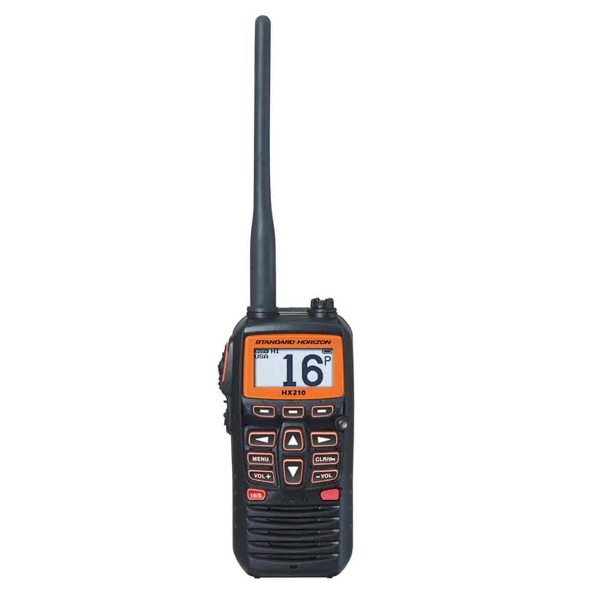 6W Compact Waterproof Walkie Talkie, Floating Handheld Marine VHF Transceiver