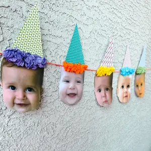 Custom Face Birthday Banner, 30th Birthday, 50th Birthday, Face Decor, Adult Birthday, Head Decorations, First Birthday, Birthday Boy Banner
