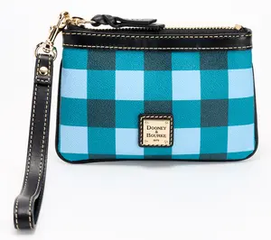 Dooney & Bourke Novelty Coated Cotton Coin Pouch Wristlet