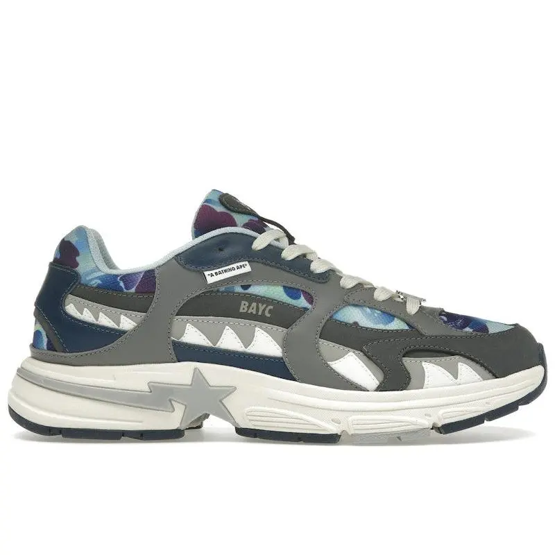 BAPE Men's A Bathing Ape Shark Sta Bored Ape Yacht Club Blue, from StockX