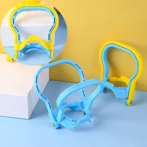 Ergonomic 5-Gallon Water Bottle Lifter 2 Sets - Anti-Slip Handle with High-Strength Clasps, Labor-Saving Carrier for Purified Water Storage, Multi-Color