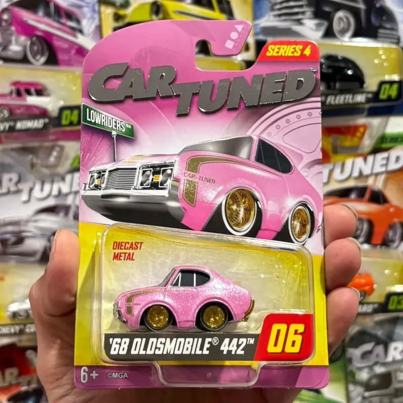 Exclusive Car tuned series 4 1968 Oldsmobile 442 diecast car
