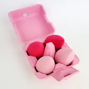 Chick Blenders Complexion Sponge Blender Set - Pink Blending Sponge Kit for Makeup Application