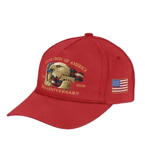 USA 250 Red Official Print Liberty Edition Hat