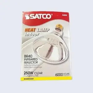 SATCO Clear Heat Lamp