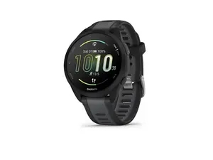 Garmin Forerunner 165, Black/Slate Grey | GPS Running Smart Watch 010-02863-20
